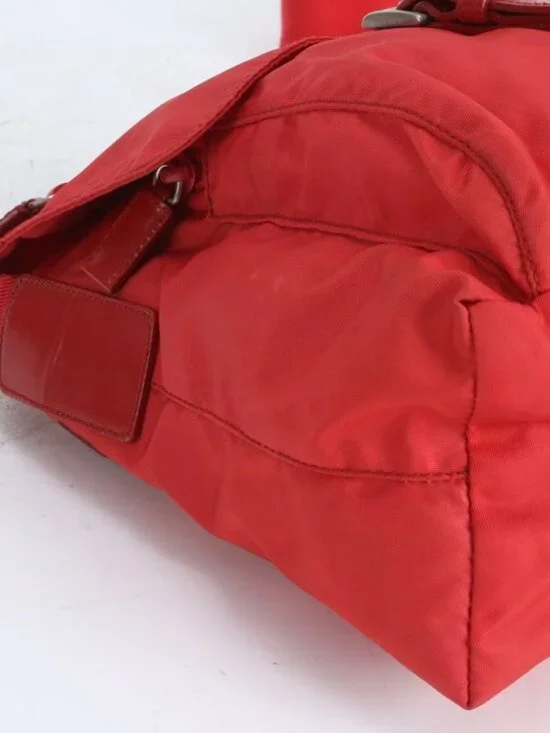 Prada Tessuto Nylon Triangle Logo Shoulder Bag - Picture 5 of 9
